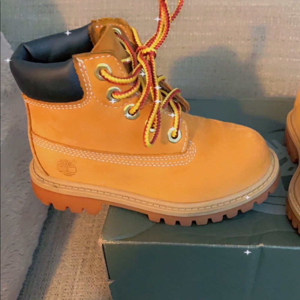 Wheat Timberlands for toddlers - Picture 3 of 4